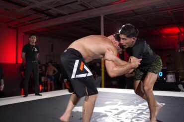 SUPER MATCH BLUE BELT 170LBS : GERARDO VERDECCHIA  (RILION GRACIE) VS.  VICTOR SALAZAR ( MORTALIS)