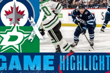 Winnipeg Jets vs. Dallas Stars - Game Highlights