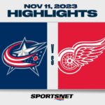 NHL Highlights | Blue Jackets vs. Red Wings - November 11, 2023