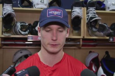 11/6/23 Postgame: Gustav Forsling