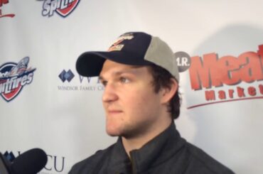Windsor Spitfires Christian Fischer