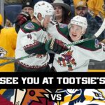 Arizona Coyotes pull off 7-5 win in crazy back and forth game with Nashville Predator | PHNX Coyotes