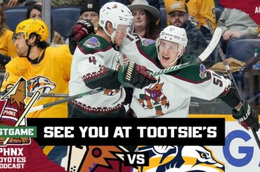 Arizona Coyotes pull off 7-5 win in crazy back and forth game with Nashville Predator | PHNX Coyotes