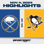 NHL Highlights | Sabres vs. Penguins - November 11, 2023