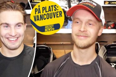 Elias Petterssons om rumskamraten: "Jag som tar på mig matlagningen" (English subtitles)