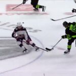 Evgenii Dadonov assists on Johnston's goal vs Blue Jackets (30 oct 2023)