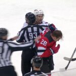 Tom Wilson Roughing Penalty Against Timo Meier