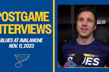 Nov. 11: Postgame interviews
