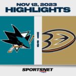 NHL Highlights | Sharks vs. Ducks - November 12, 2023