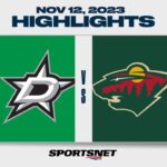 NHL Highlights | Stars vs. Wild  - November 12, 2023