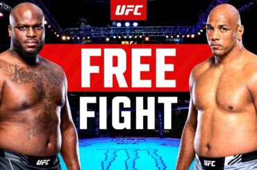 Derrick Lewis vs Marcos Rogerio de Lima | FREE FIGHT | UFC São Paulo