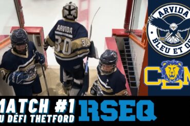 FAITS SAILLANTS du 2 novembre : Arvida VS Collège de Montréal