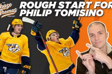 Philip Tomasino's Really Struggling Early For Predators l Nashville Preds Podcast