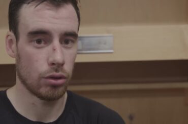 Reilly Smith speaks after four point game in 10-2 win vs Sharks