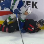 Josh Norris Retaliation Penalty Against Dakota Joshua