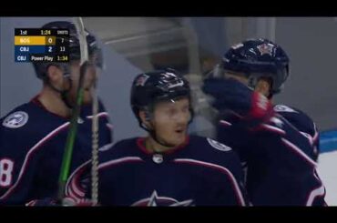 Gustav Nyquist 3-0 Goal vs. Bruins (Exhibition) (July 30, 2020)