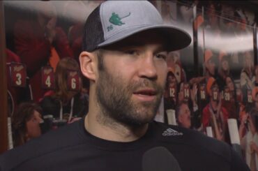 Wild's Daniel Winnik: "A lot of credit goes to Alex Stalock"