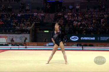 FRIESS Aline (FRA) - 2022 Artistic Worlds, Liverpool (GBR) - Qualifications Floor Exercise