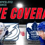 🔵TAMPA BAY LIGHTNING vs. TORONTO MAPLE LEAFS - LIVE NHL hockey - Play by play