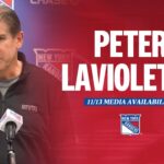 NYR Practice: Peter Laviolette Media Availability | November 13, 2023