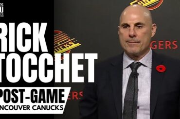 Rick Tocchet Reacts to Canucks Win vs. Oilers, Thatcher Demko "All World" & Best Franchise Start
