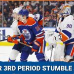 The New York Islanders Lost Their 5th Straight After Another Sloppy Third Period