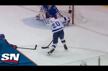 Nick Paul Finishes Off Beautiful Passing Play With A Dangle Around Igor Shesterkin