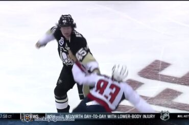 Jay Beagle vs Arron Asham Oct 13, 2011