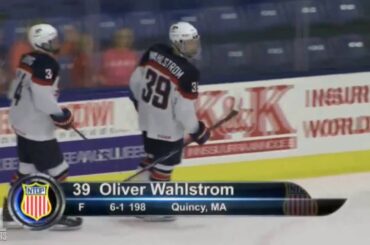 Oliver Wahlstrom 1G vs Lumberjacks | Sep 23 2016