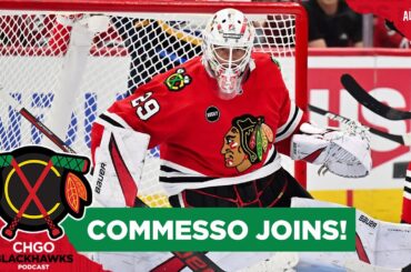 Rockford IceHogs Goalie Drew Commesso Joins the Show | CHGO Blackhawks Podcast