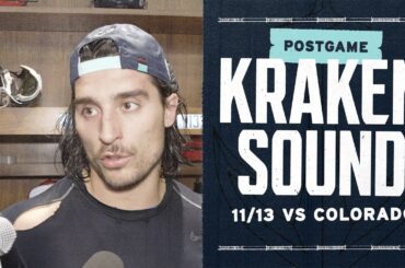 Postgame Sound | Tanev, Daccord & Dave Hakstol | Nov. 13, 2023