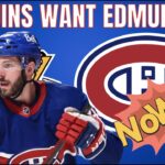 CANADIENS COULD TRADE JOEL EDMUNDSON TO THE PENGUINS