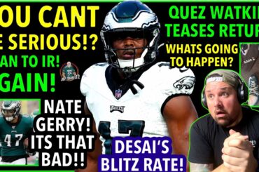 NATE GERRY ITS THAT BAD! NAKOBE DEAN TO IR..AGAIN! WATKINS TEASES RETURN! DESAI’S BLITZ RATE WOW!