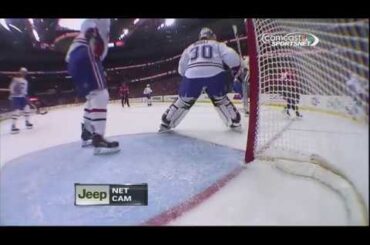 Peter Budaj save against Marcus Johansson, 22 Nov 2013