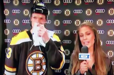 Danton Heinen Bruins Post Game Interview 2/9/19