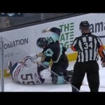 Dylan Holloway and Vince Dunn Drop The Gloves