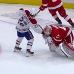 James Reimer Gets A Holding The Stick Penalty In OT