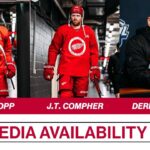 Andrew Copp, JT Compher, Derek Lalonde Global Series Media - Nov. 15