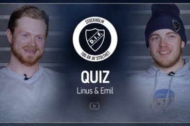 Quiz Djurgården Hockey 100 år | Linus Arnesson & Emil Berglund