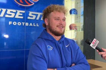 Boise State defensive tackle Michael Callahan talks about the firing of coach Andy Avalos