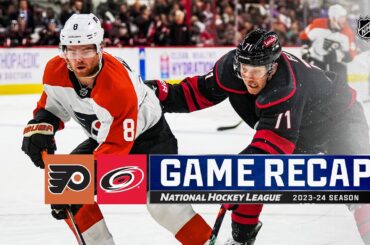 Flyers @ Hurricanes 11/15 | NHL Highlights 2023