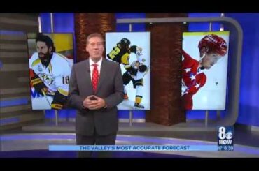 Ron Futrell Talks to Nate Schmidt, GoldenKnights Player Sept 2017