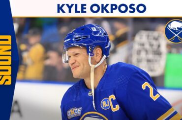 "It's Tough To Put Into Words" | Kyle Okposo After Celebrating His 1,000th NHL Game