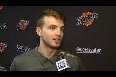 Komets Dylan Ferguson full interview on 9/30/19
