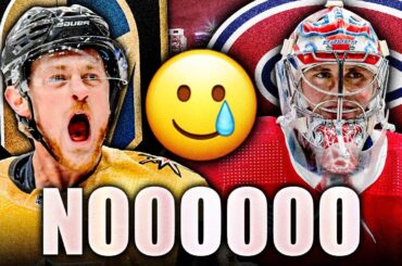 NOOOOO MONTREAL, YOU BLEW IT AGAIN (Canadiens VS Vegas Golden Knights, Gallagher, Primeau, Newhook)