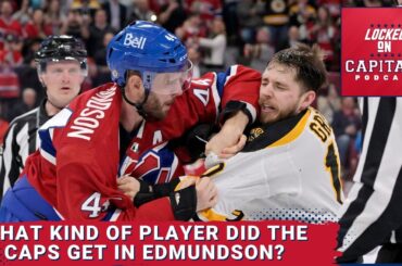 What kind of player did the Washington Capitals get in Joel Edmundson?