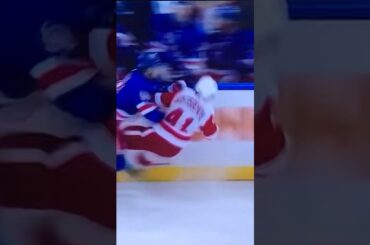 Rangers LW #50 Will Cuylle *big hit*