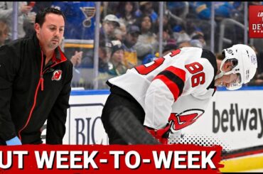 Jack Hughes Injured His Right Shoulder & Will Miss a Few Weeks...How Does This Affect The Devils?