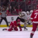 Charlie Coyle holding on Mo Seider - great call!