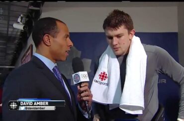 James van Riemsdyk: Celly Was a Response to Subban Chirping - Jan 18th 2014 (HD)